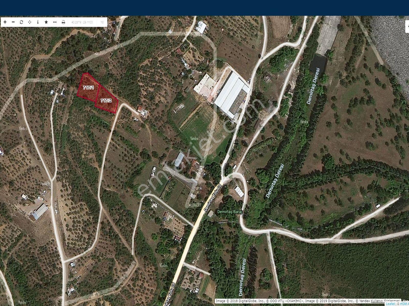 Osmangazi Demirtaş'ta Şehir Manzaralı, Villa İmarlı Satılık Arsa - Görsel 24
