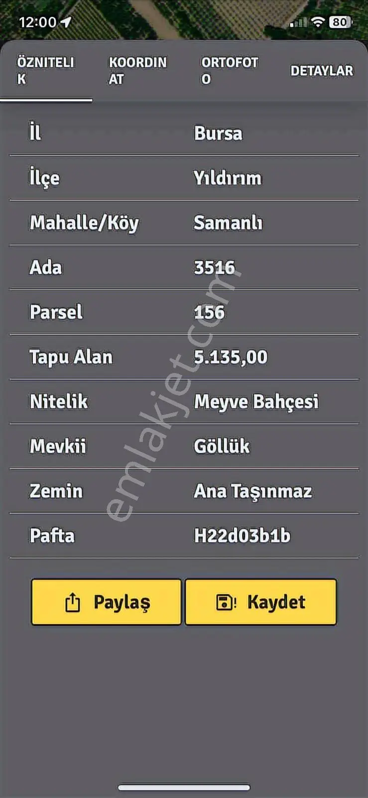 Yıldırım Samanlı`da Fırsat Arazi - Görsel 2