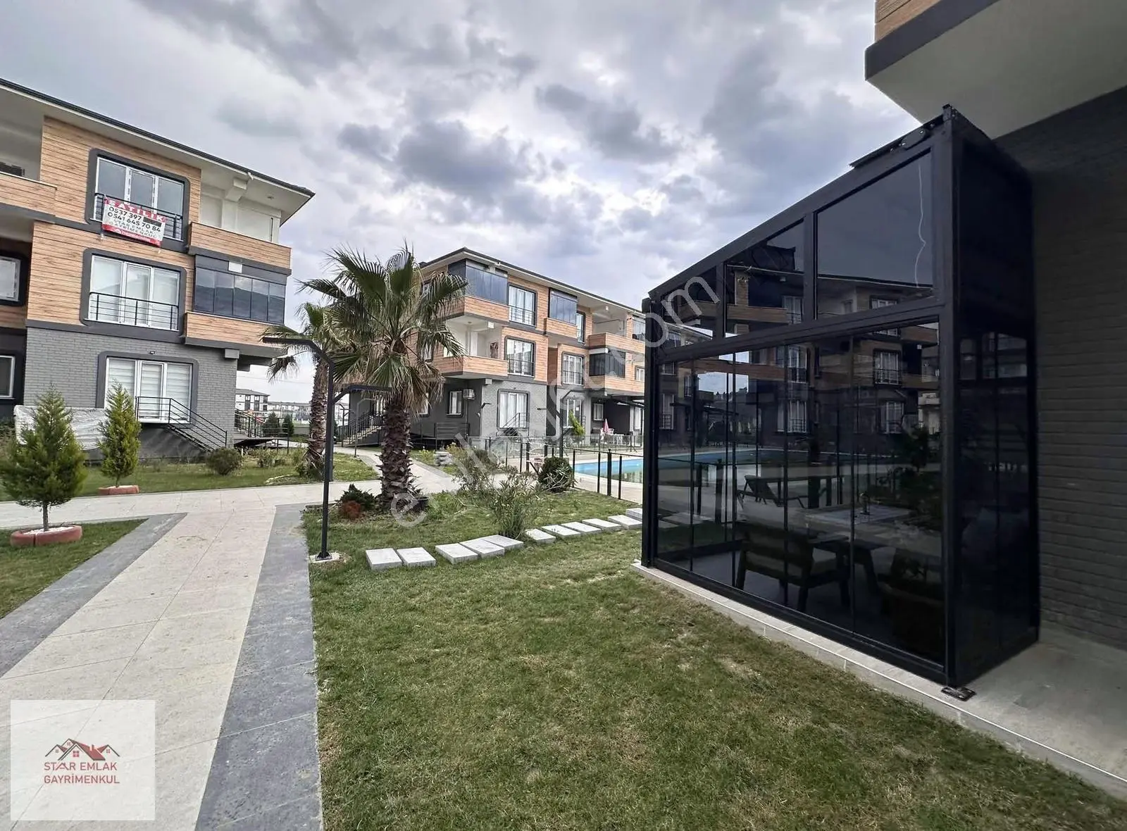 Kumbağ'da Havuzlu Aquparklı Sitede Bahçeli 1+1 Satılık Daire - Görsel 9