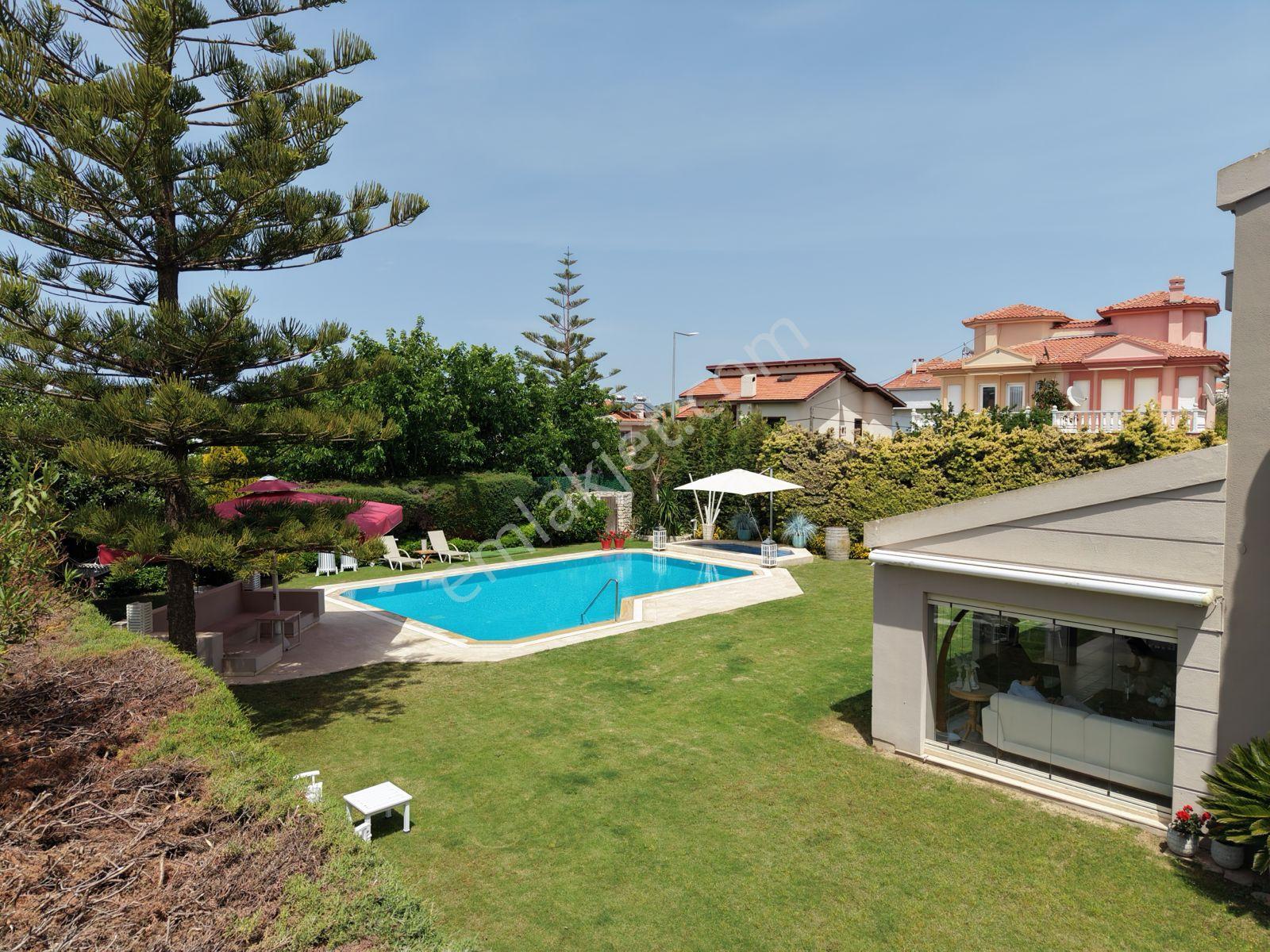 Çeşme Alaçatı Çarşıya Yakın 1 Dönüm Arsa İçerisnde Satılık Villa - Görsel 7