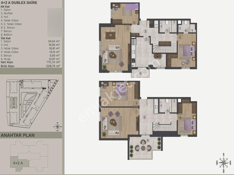 Sıfır Projede 72 Ay Vade İle Satılık 4+2 Fırsatı - Görsel 2