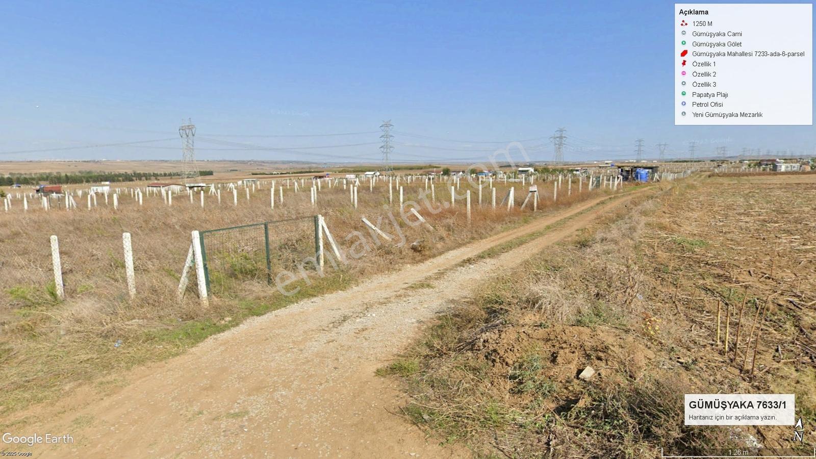 Ekinoks'tan Gümüşyaka'da Satılık Hisseli Tarla - Görsel 8