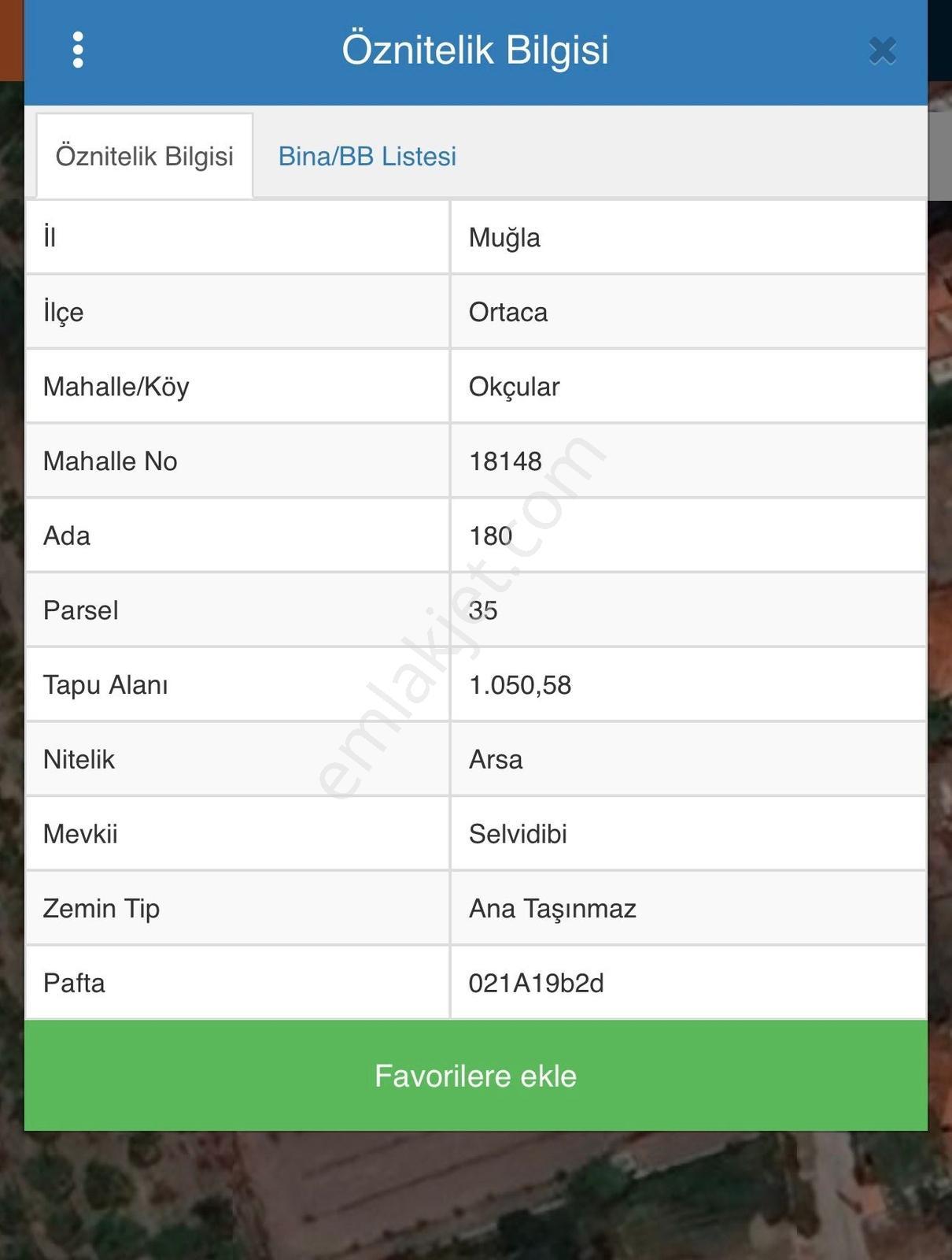Ortaca'da Satılık Bitişik 2 Parsel İmarlı Arsa - Görsel 10