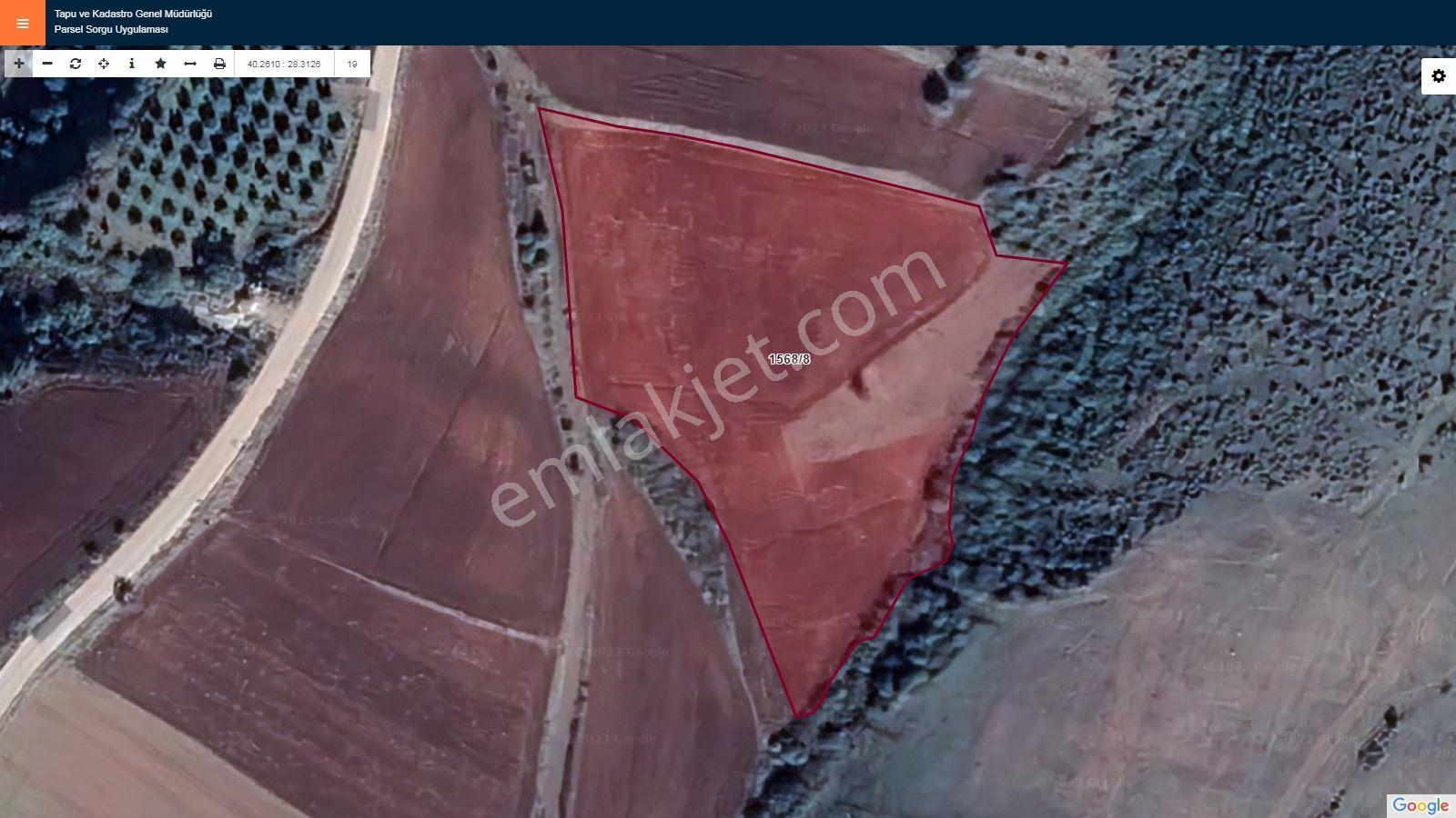 Bursa Karacabey Kıranlar'da Satılık Kadastro Yoluna Cephe Yatırımlık Tarla - Görsel 4
