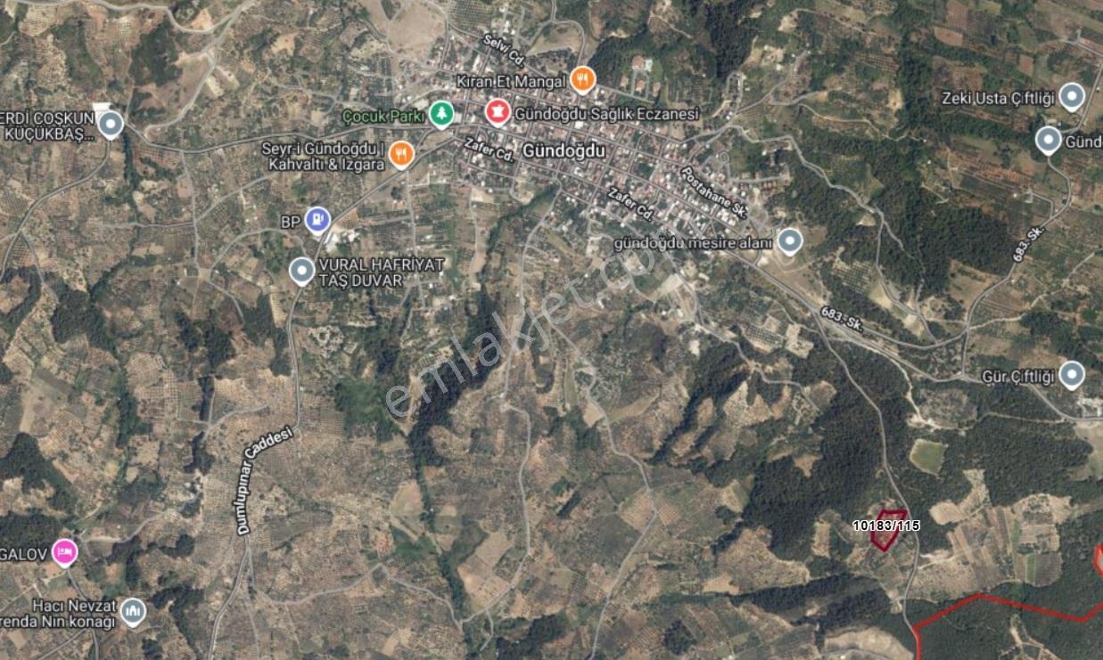Remax Area'dan Gündoğdu'da Yatırımlık 1.156 M2 Bağ & Bahçe - Görsel 4