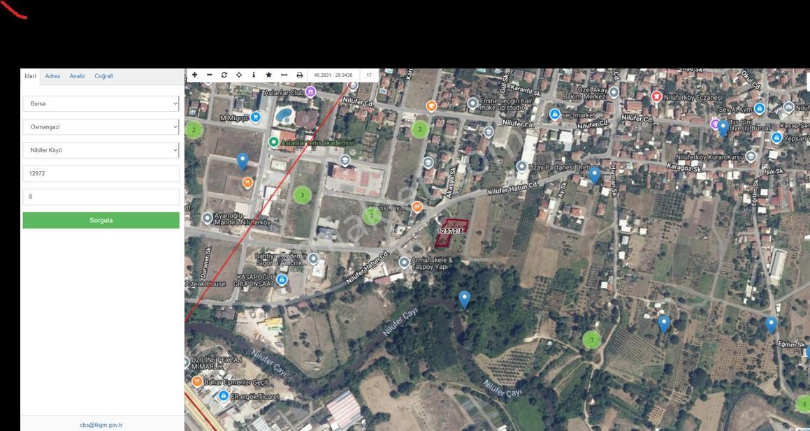 Remax Area Dan Nilüferköyde Yüksek Ticari Potansiyelli Arsa - Görsel 2
