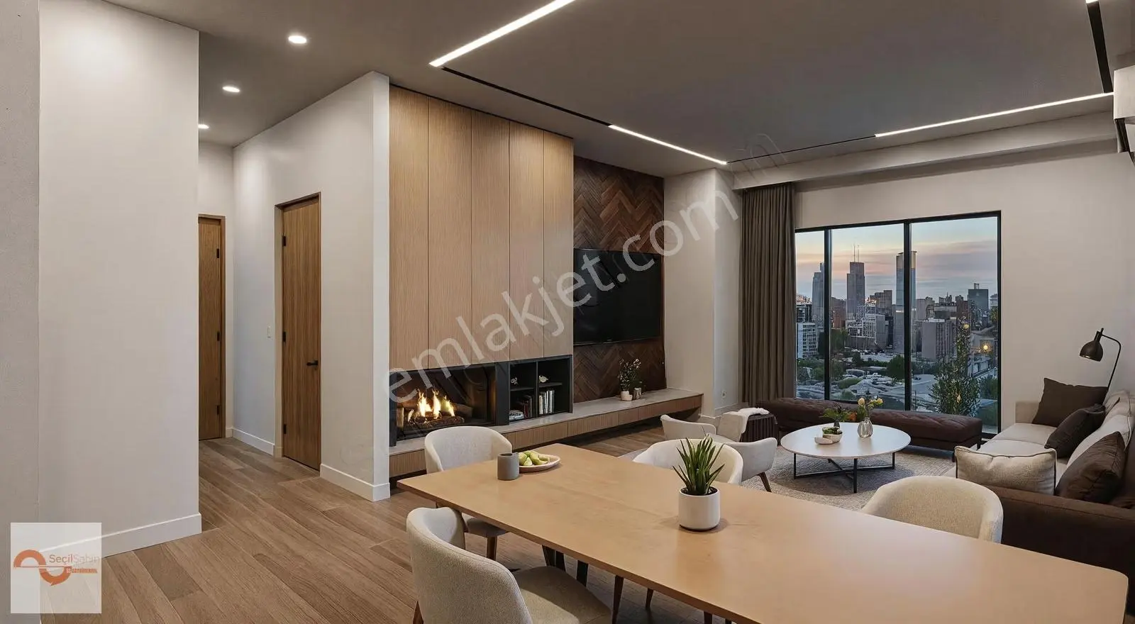 Avm Üstü Prestijli Konut Projesinde Satılık Daire - Görsel 3