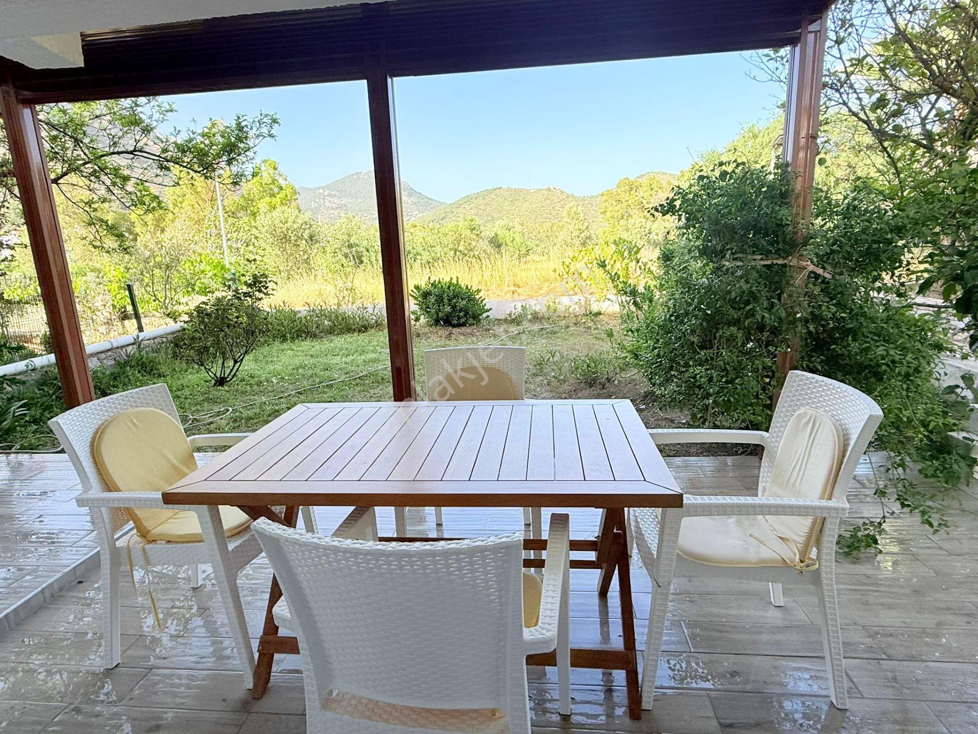 Datça Karaincir Tatil Sitesinde Satılık 1+1 Bahçe Katı Yazlık - Görsel 10