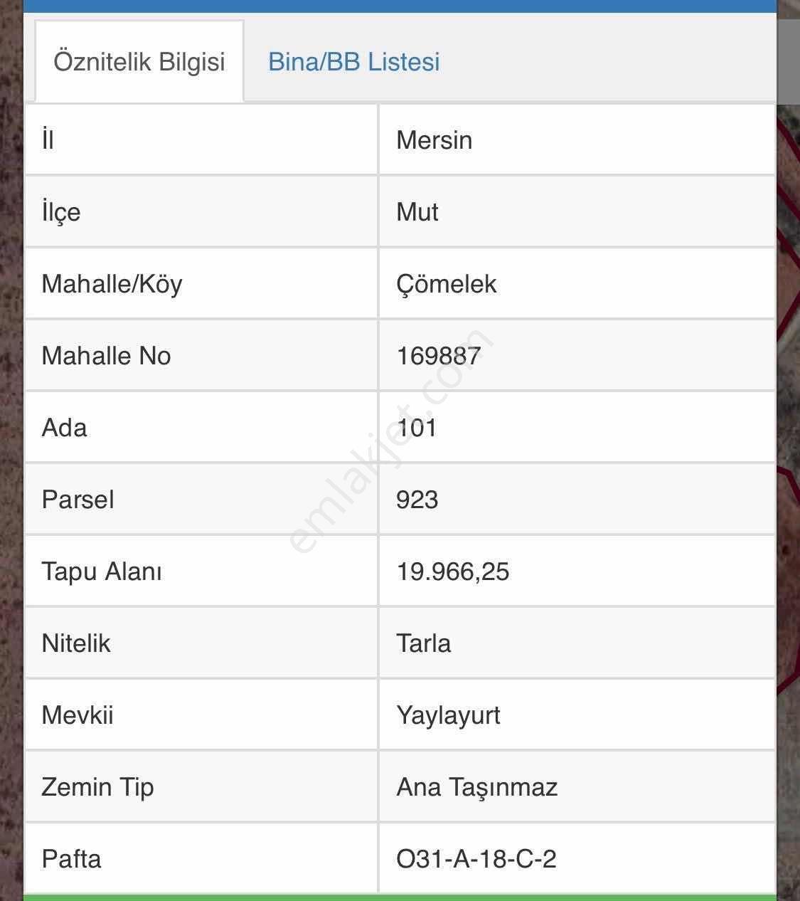 Mersin Mut Çömelek Mahallesinde 20 Dönüm Satılık Tarla - Görsel 3