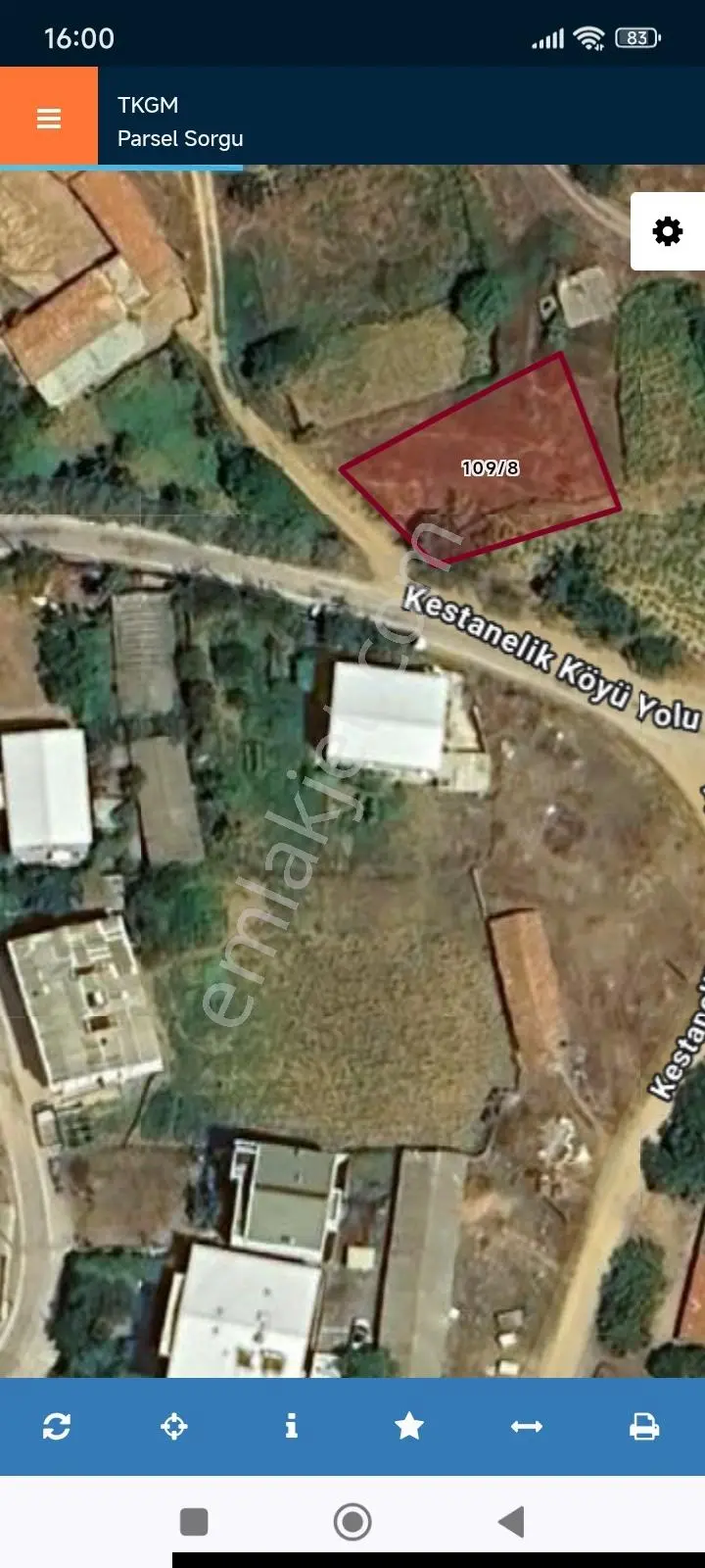 Kestanelik Köyünde 430 M2 Deniz Manzaralı Konut Yapılabilr Arsa - Görsel 18