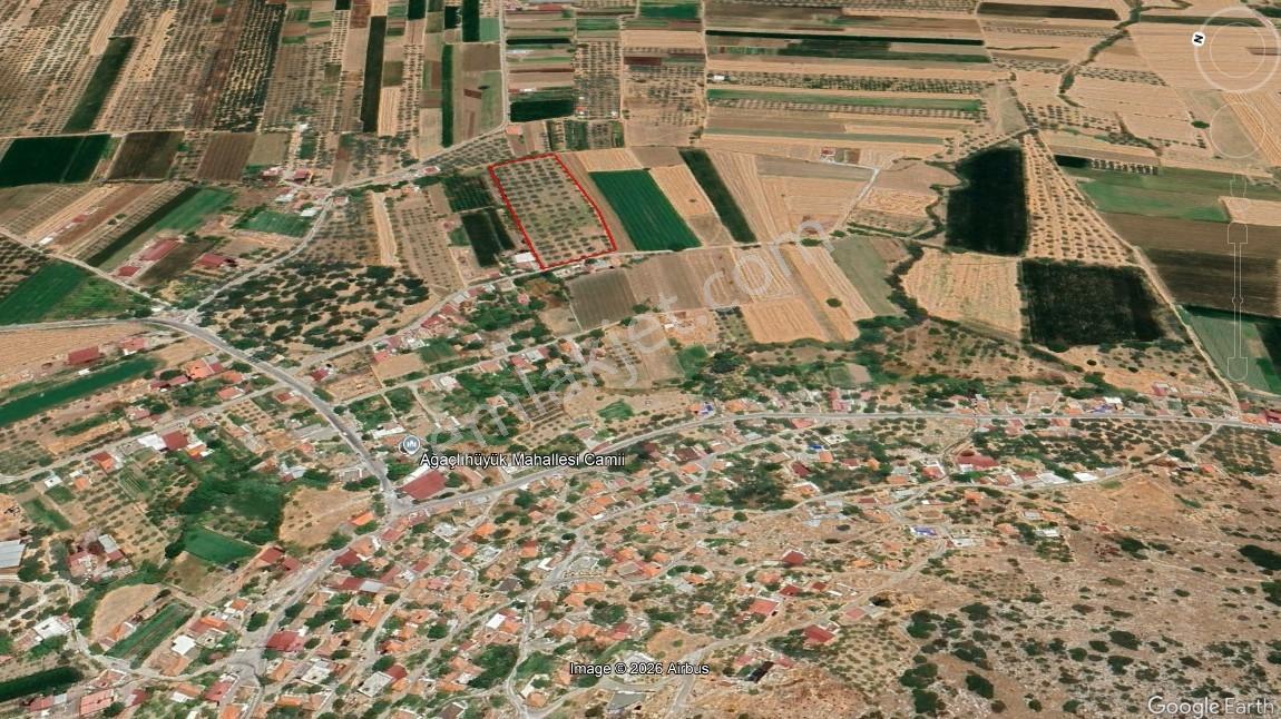 Mılas Ağaçlıhöyük'te Satılık Kadastral Yola Sıfır 15 Dönüm Tarla - Görsel 8