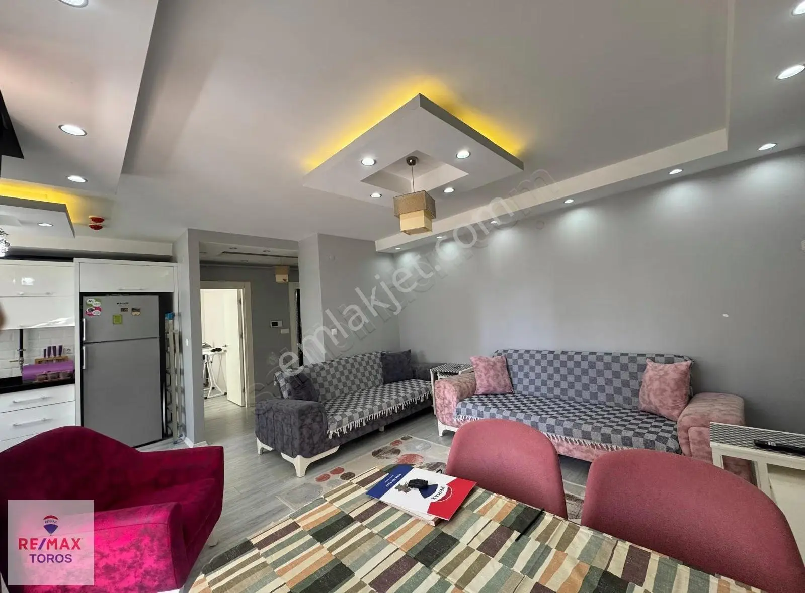 Remax Toros'tan Yeni Mh'de Full Eşyalı Doğalgazlı Geniş 1+1 - Görsel 2