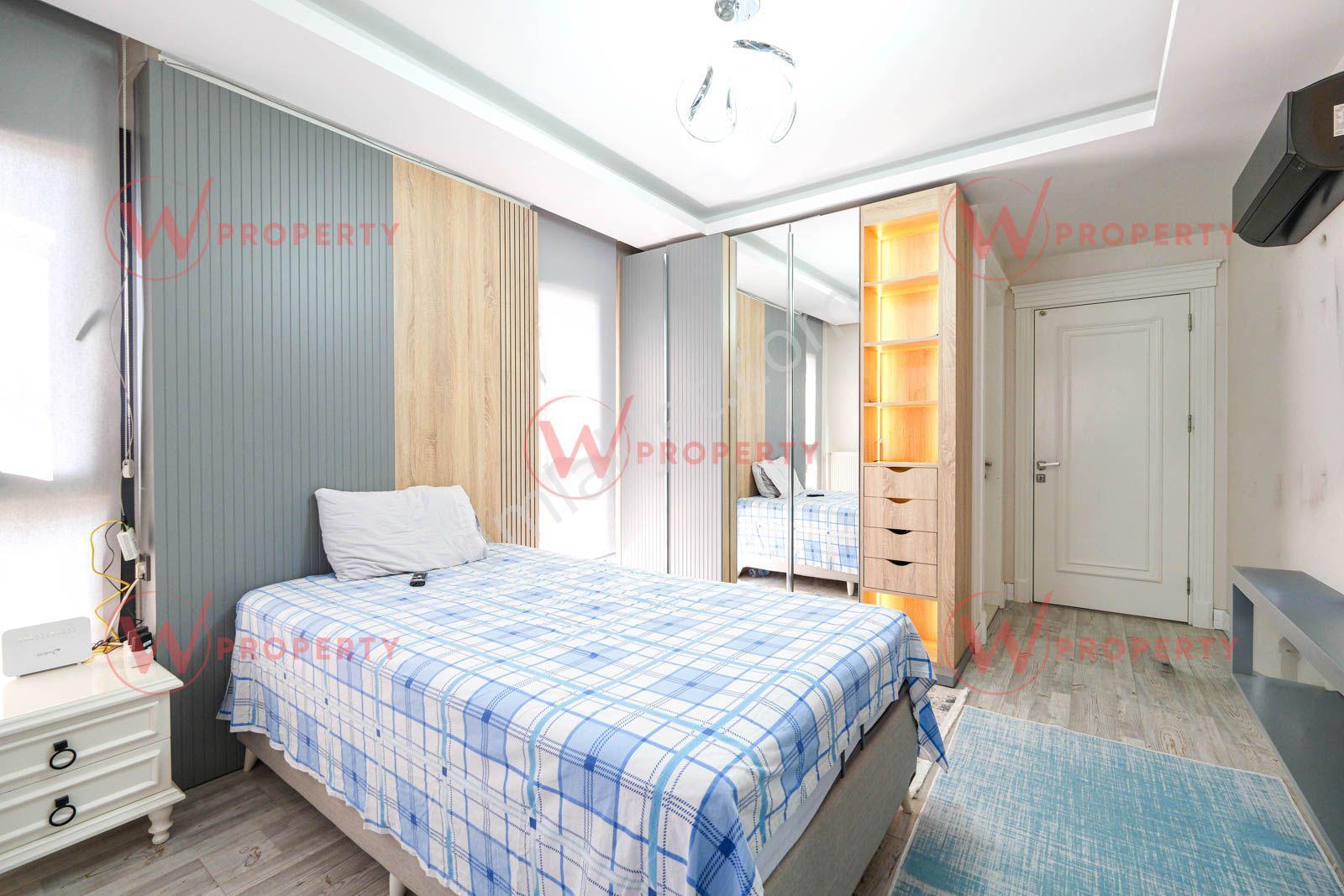 W Property Fuatmorel'de İçi Yapılı Masrafsız 5+2 Tripleks Villa - Görsel 20