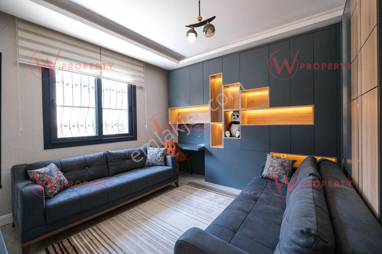W Property Fuatmorel'de İçi Yapılı Masrafsız 5+2 Tripleks Villa - Görsel 14