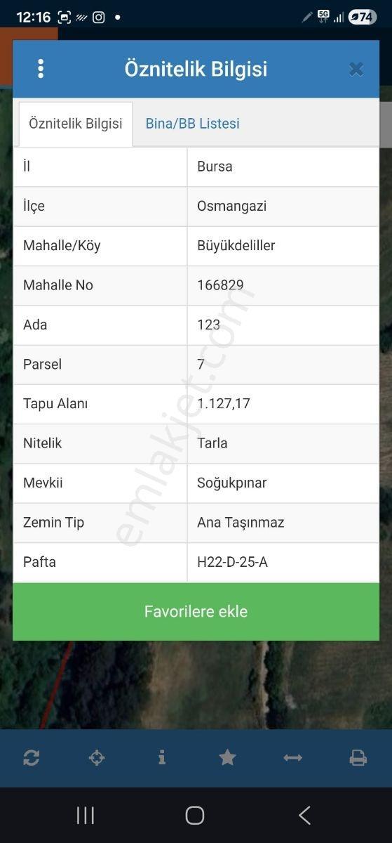 Kayalardan Uludağda Tek Tapu Yatırımlık Arazi - Görsel 4