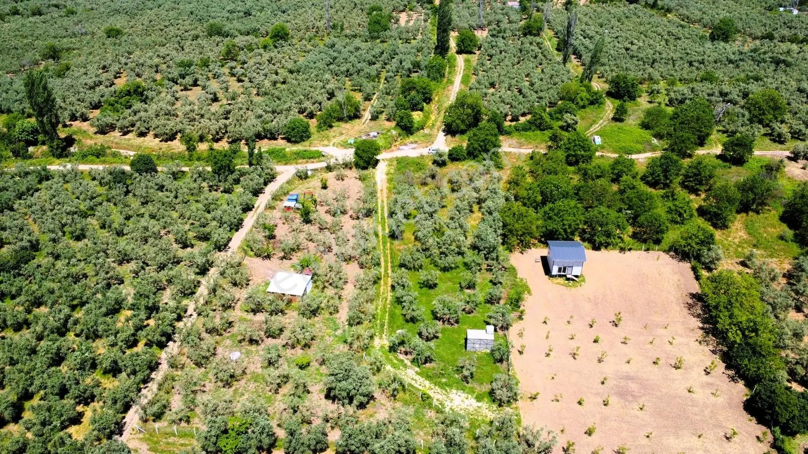Dutluca Köyünde Harika Konumda Köşe Parsel 1066m2 Satılık Tarla - Görsel 2