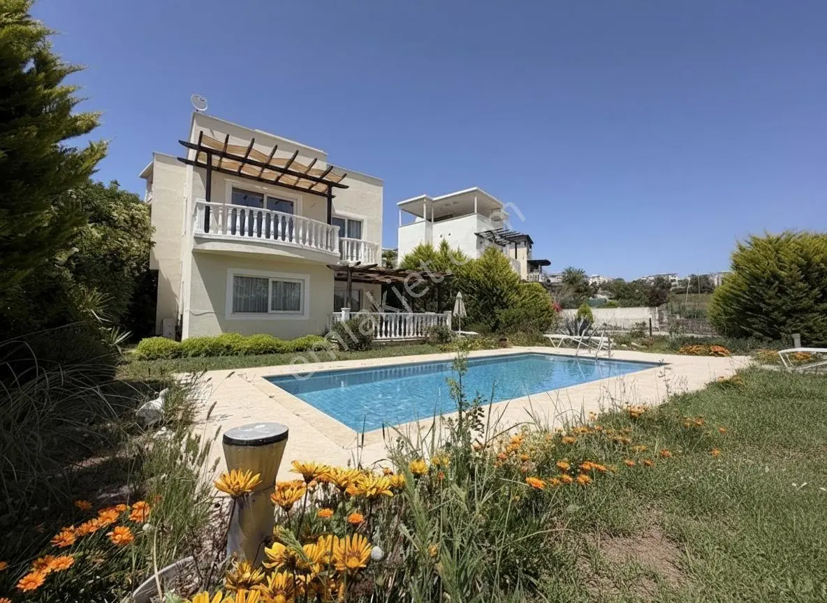 Bodrum Adabükünde Özel Havuzlu 3+1 Müstakil Villa - Görsel 2