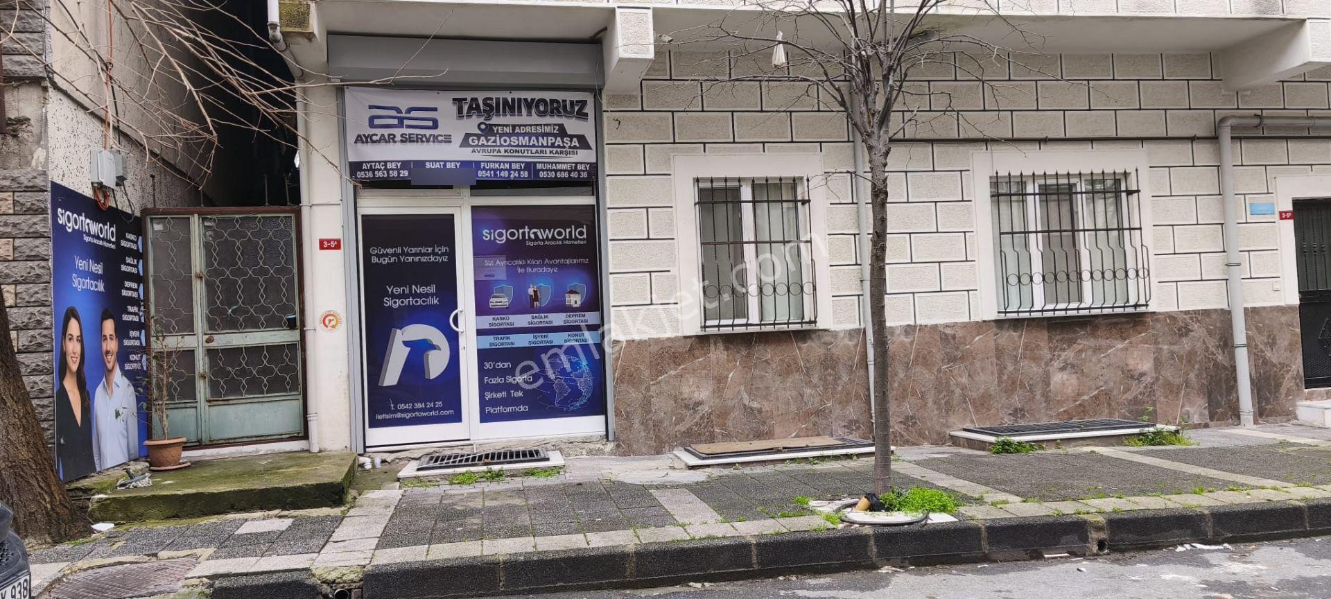 Kağıthane Nurtepede Kiralık İşyeri Dükkan Ofis Showroma Uygundur