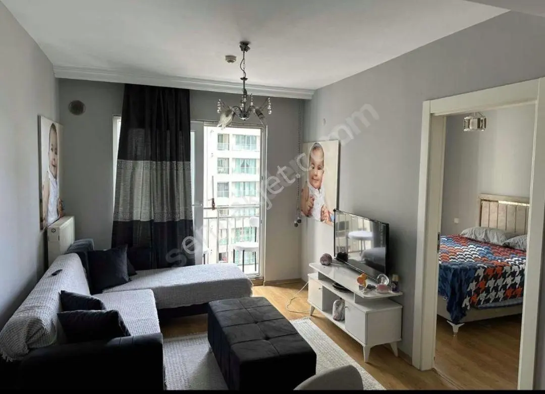 İnnovia3 1+1 Büyük Tip Şehir Cephe Eşyalı Boş Satılık Daire