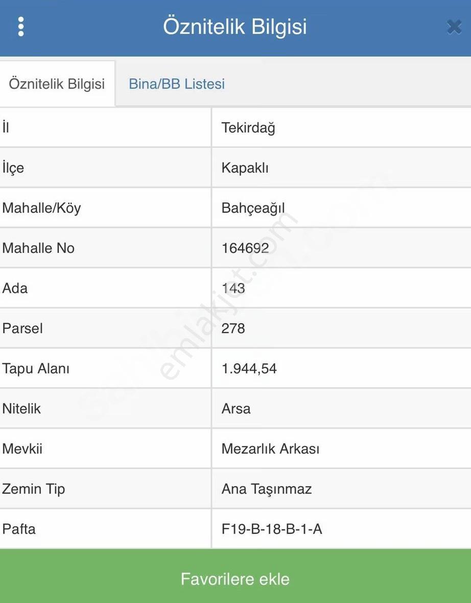 Kapaklı Bahçeağıl'da 243 M2 Arsa - Görsel 9
