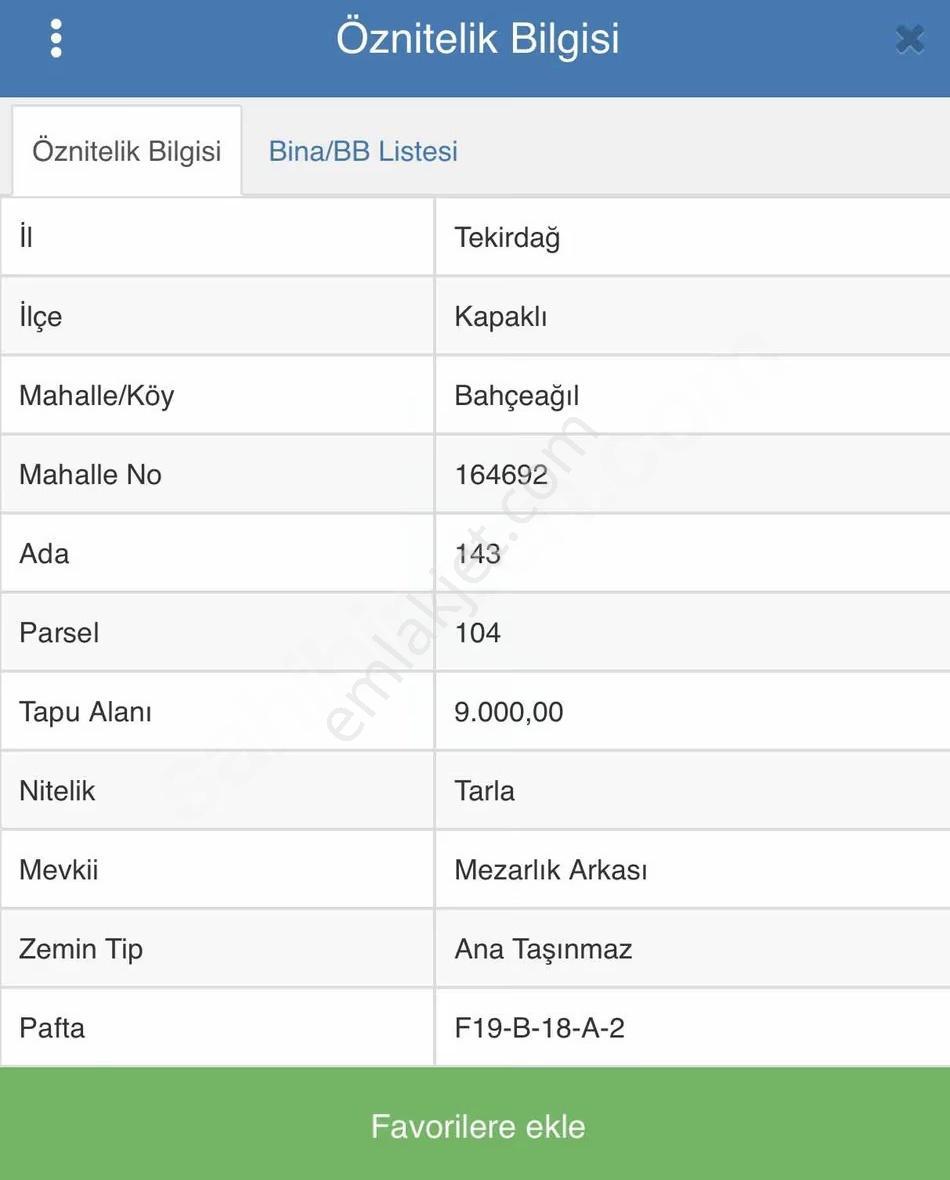 Bahçeağıl'da 9 Dönüm Tarla - Görsel 5