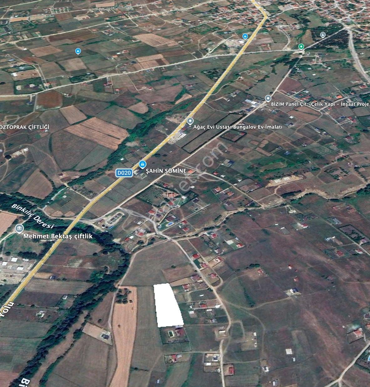 Çatalca Binkılıçta Evlerin Arasında 1720 M2 Köşe Arsa - Görsel 2