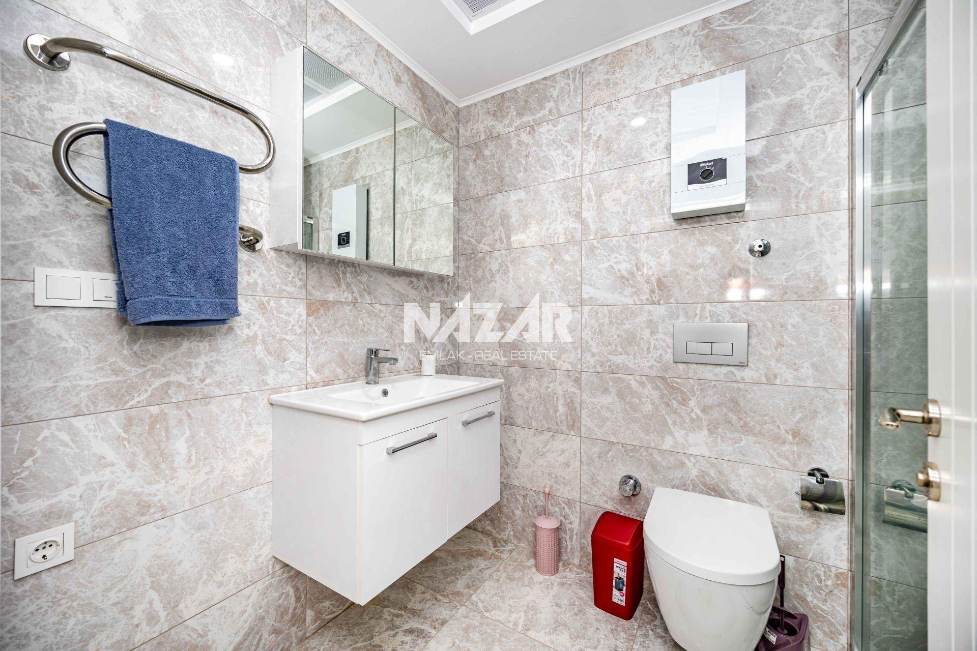 Alanya Kestel’de Calypso Residence’ta Kiralık 1+1 Eşyalı Daire - Görsel 32