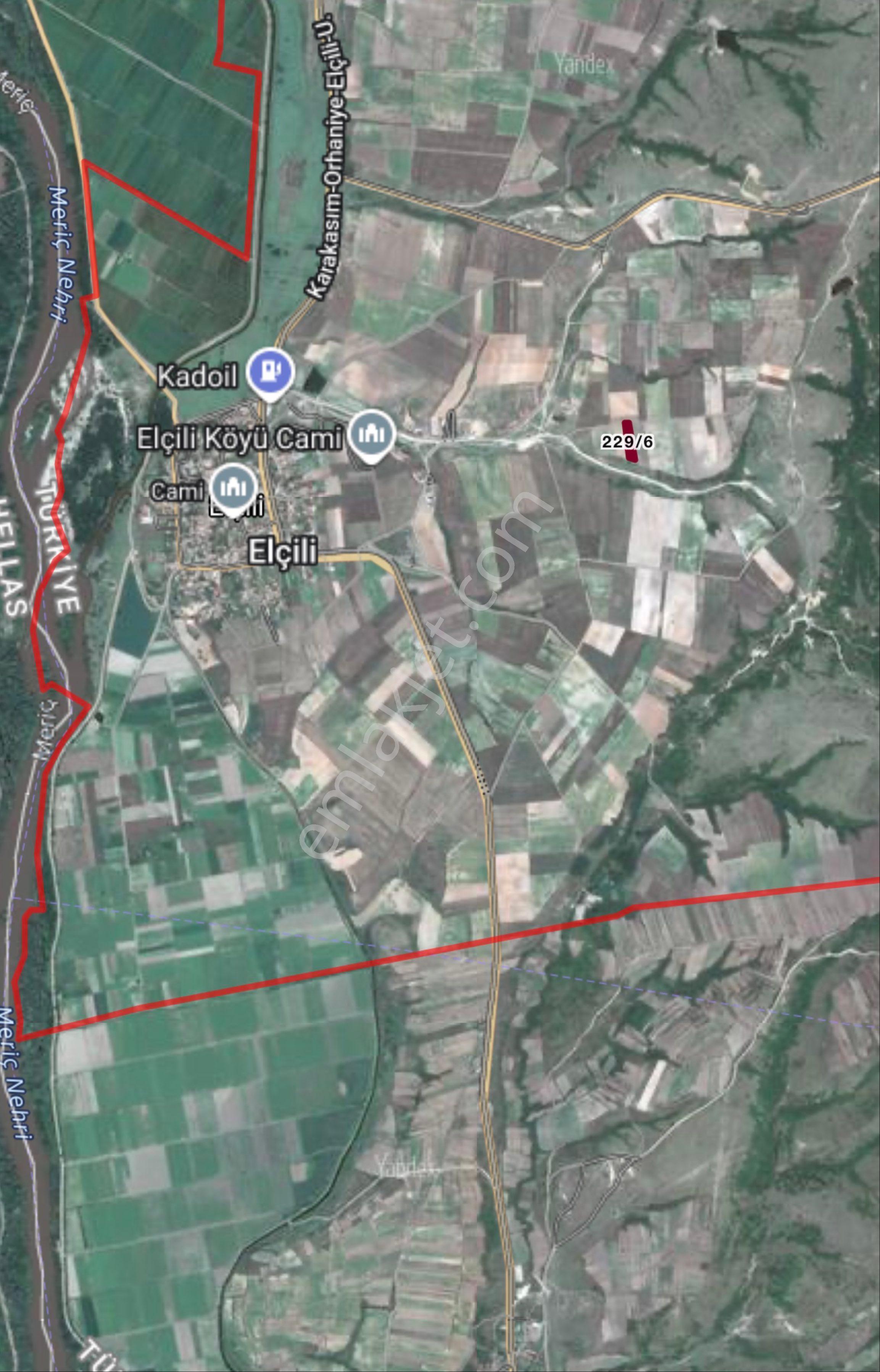 Satılık Elçili Köyün'de 2086m2 Tarla - Görsel 2