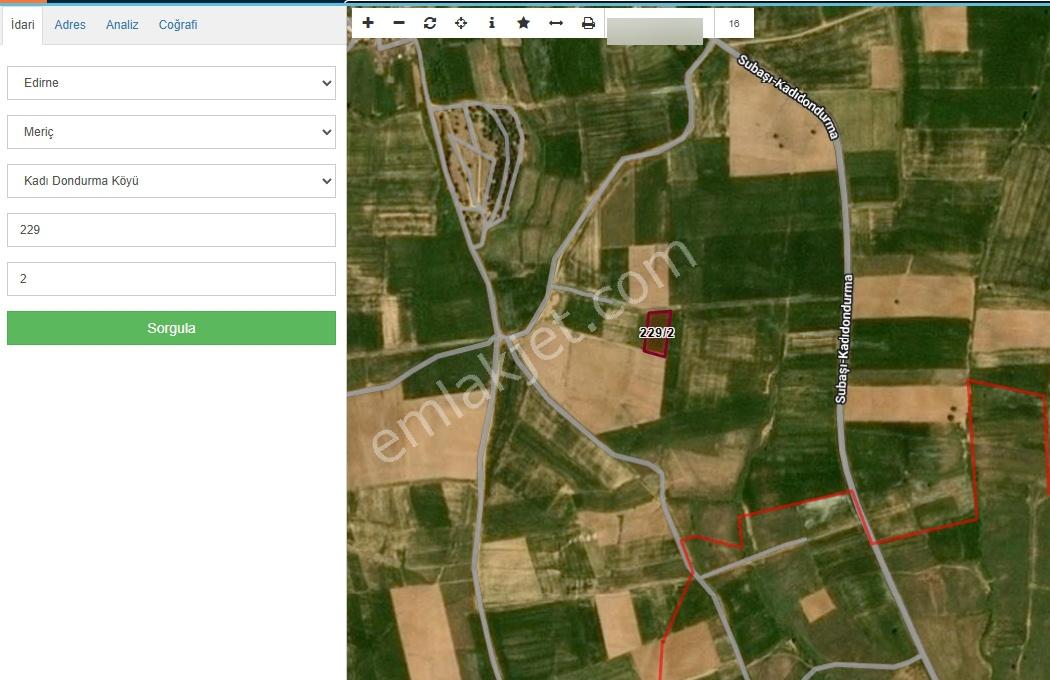 Metin Yapı'dan Edirne De 2.945,64 M² Satılık Tarla!!! - Görsel 5