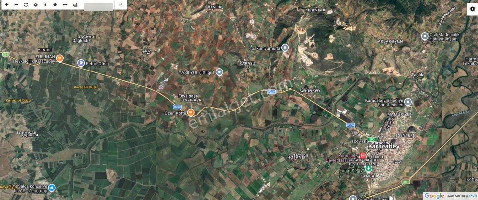 Yukarıfevzipaşa'da Satılık 2000 M2 Tarla - Görsel 2