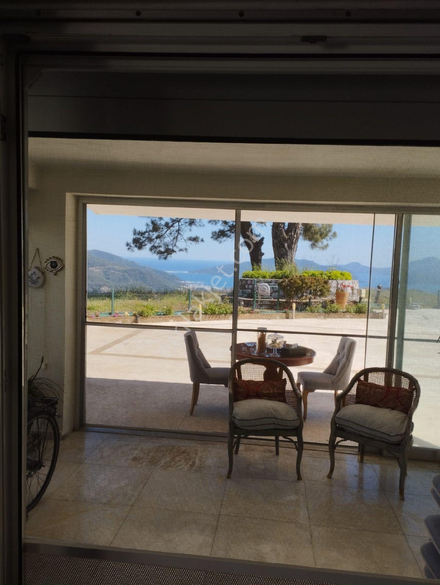 Marmaris Gökbelde Satılık Ful Deniz Manzaralı Villa. - Görsel 23