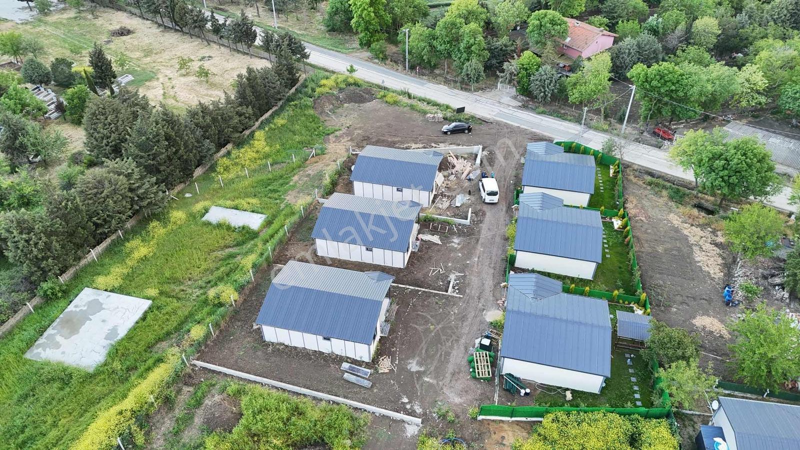 Köy İçinde Keyifli Yaşam Fırsatı 2+1 Bahçeli Prefabrik Ev - Görsel 14