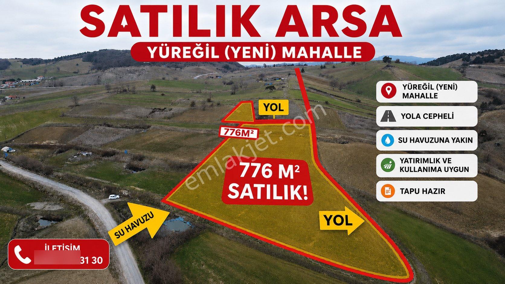 Sındırgı Yüreğil Mahallesinde Satılık Hobi Bahçesi 776 M2
