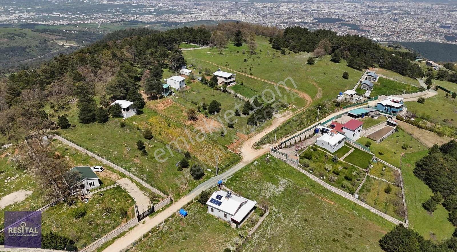 Gökçeören De Satılık Panoramik Bursa Manzaralı 12750m2 Arazi - Görsel 3