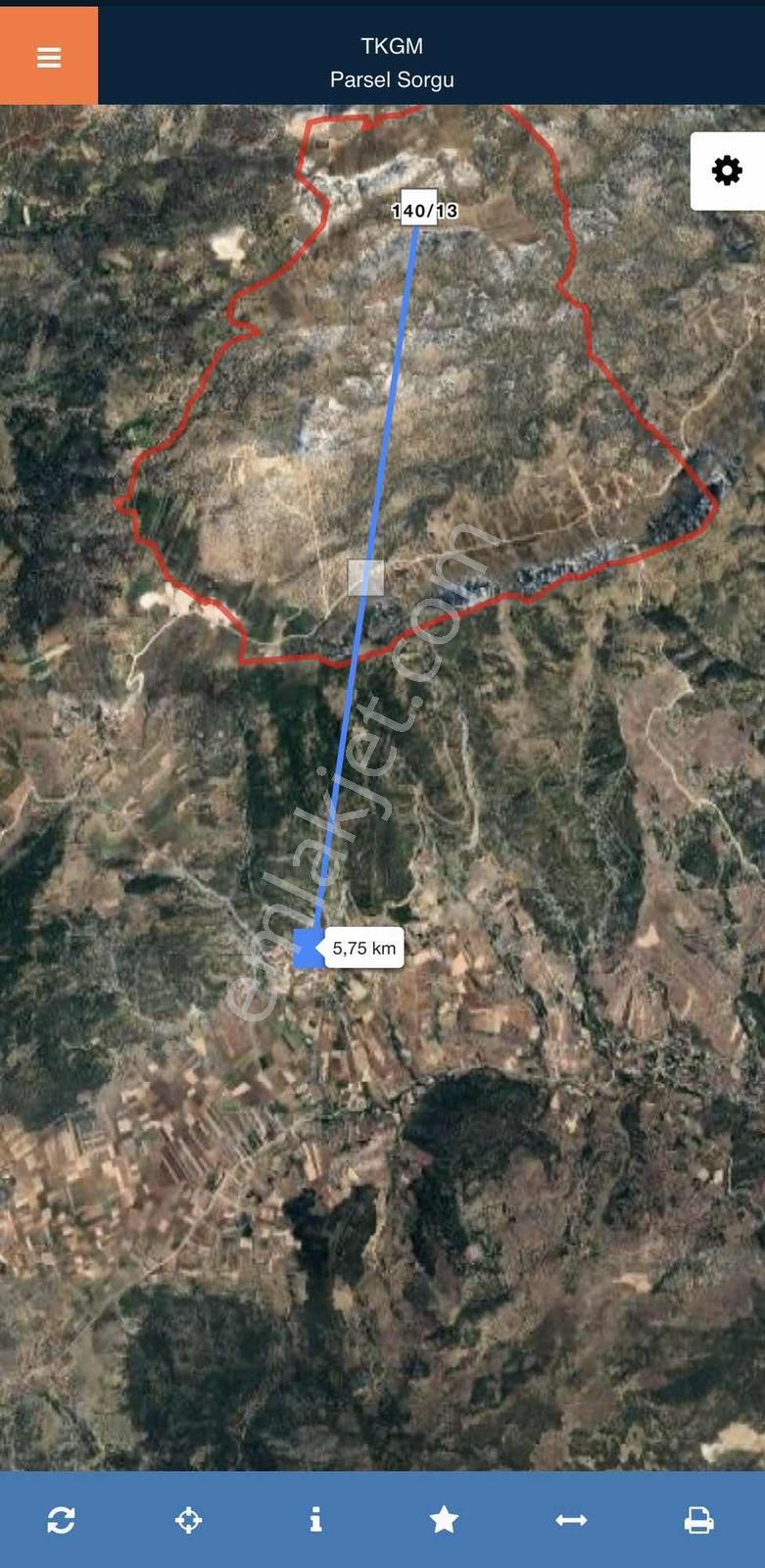 Burdur Ulupınar'da Acil Satılık Tarla (yatırım Fırsatı)!! - Görsel 3