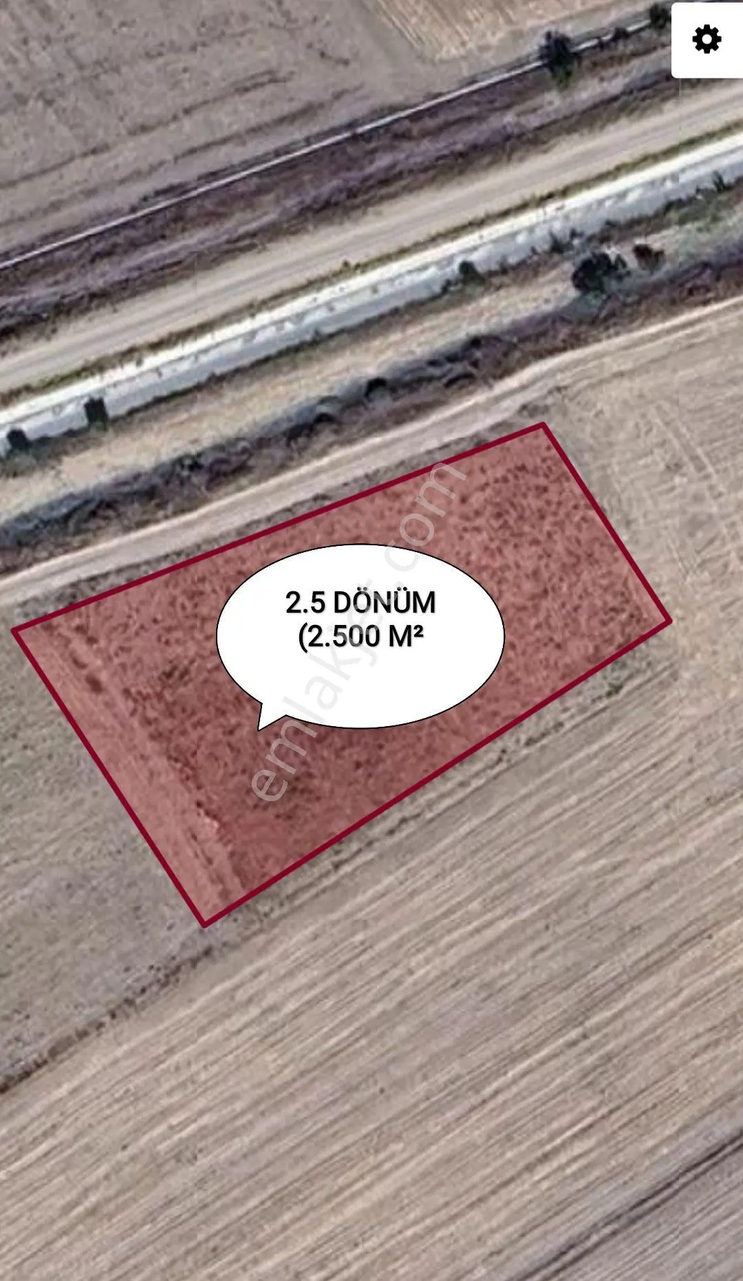 Baklan'da Ana Yola Sıfır Ömürlük Yatırımlık 2.500 M² Tarla