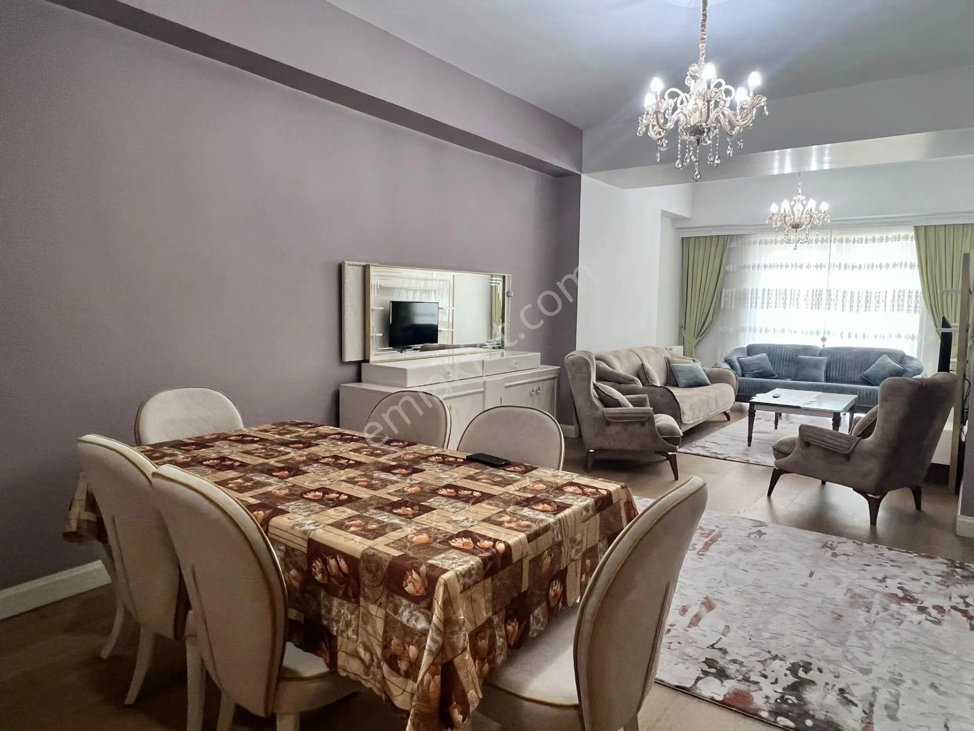 Kiptaş Venezia Mega Kiralık Full Lüks Eşyalı 2 Banyolu 2+1 Daire - Görsel 5