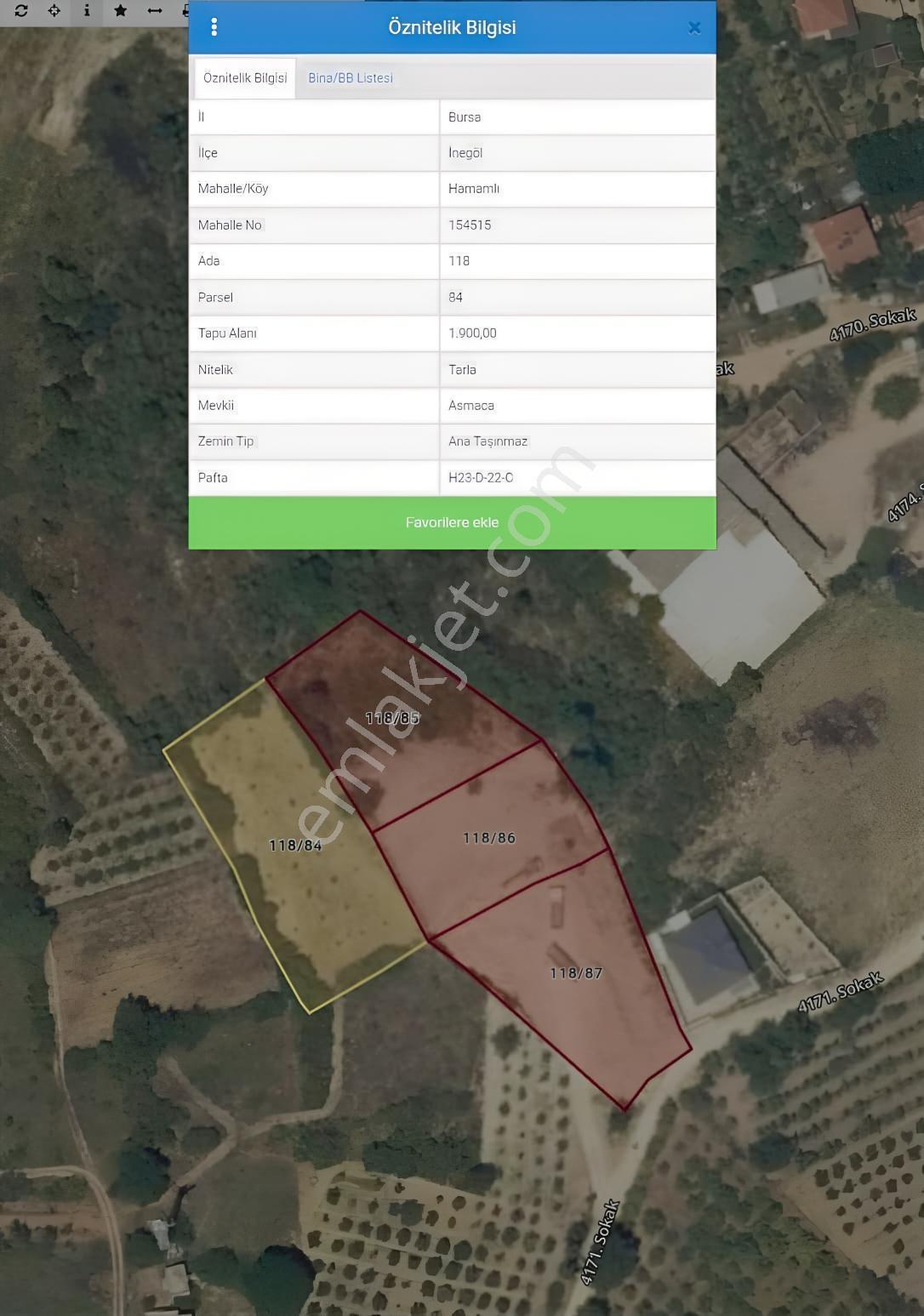 Nilvesten İnegöl Hamamlı'da 14 Villa Projelik Köy İmarlı Arazi - Görsel 5