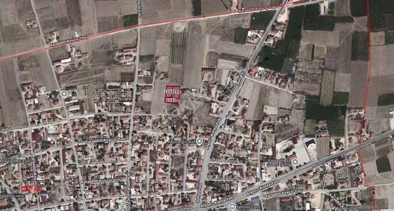 Afyon Şuhut Karaadilli 'de Satılık Değerli Cazip Arsalar - Görsel 6