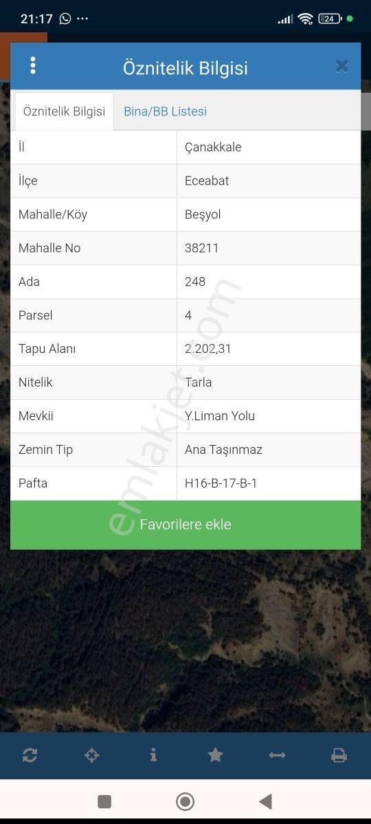 Beşyol Köyün'de 2,202m² Tarla - Görsel 4