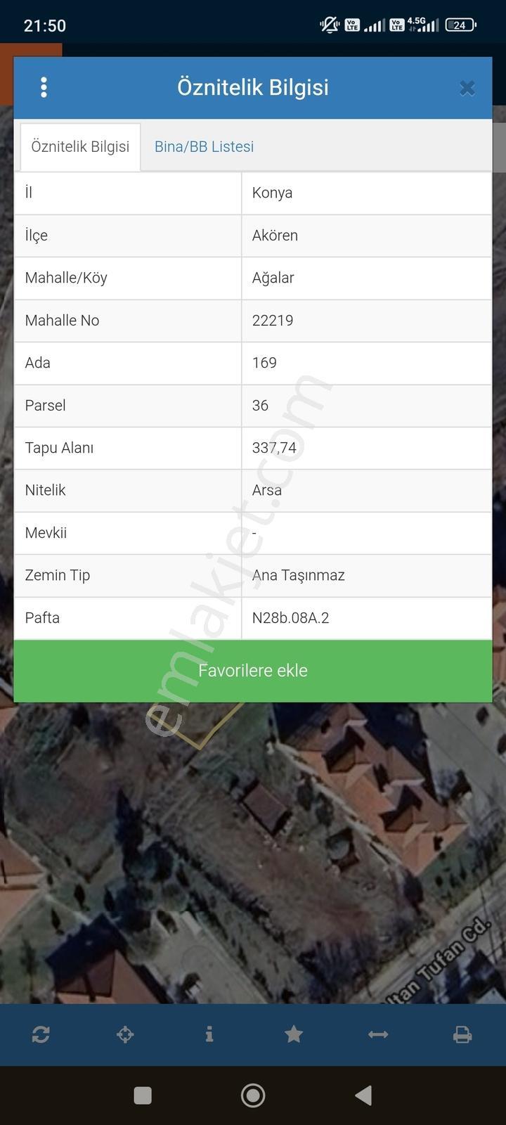 4 Kata İmarlı Arsa İlçe Merkezinde - Görsel 4