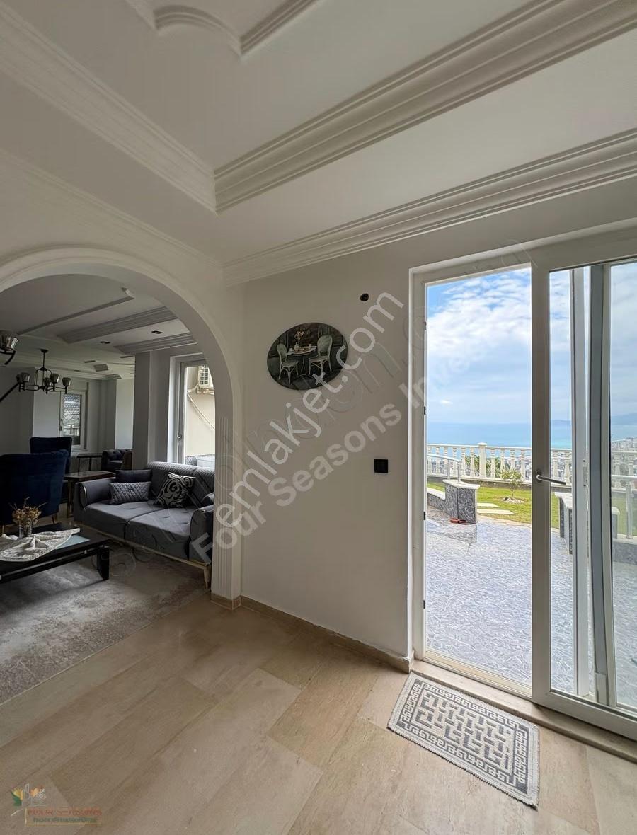 Kargıcakta Panoramik Deniz Manzaralı 4+1 Saunalı Müstakil Villa - Görsel 34