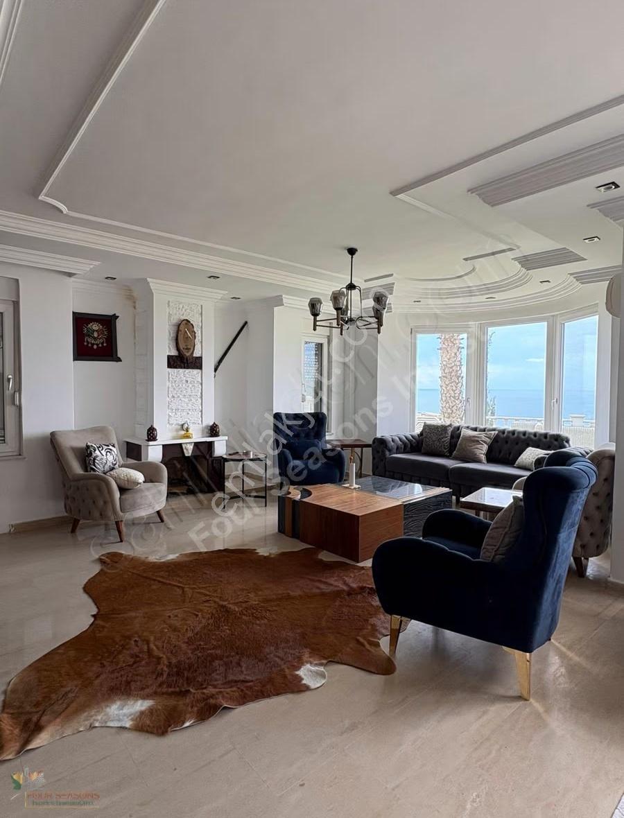 Kargıcakta Panoramik Deniz Manzaralı 4+1 Saunalı Müstakil Villa - Görsel 14