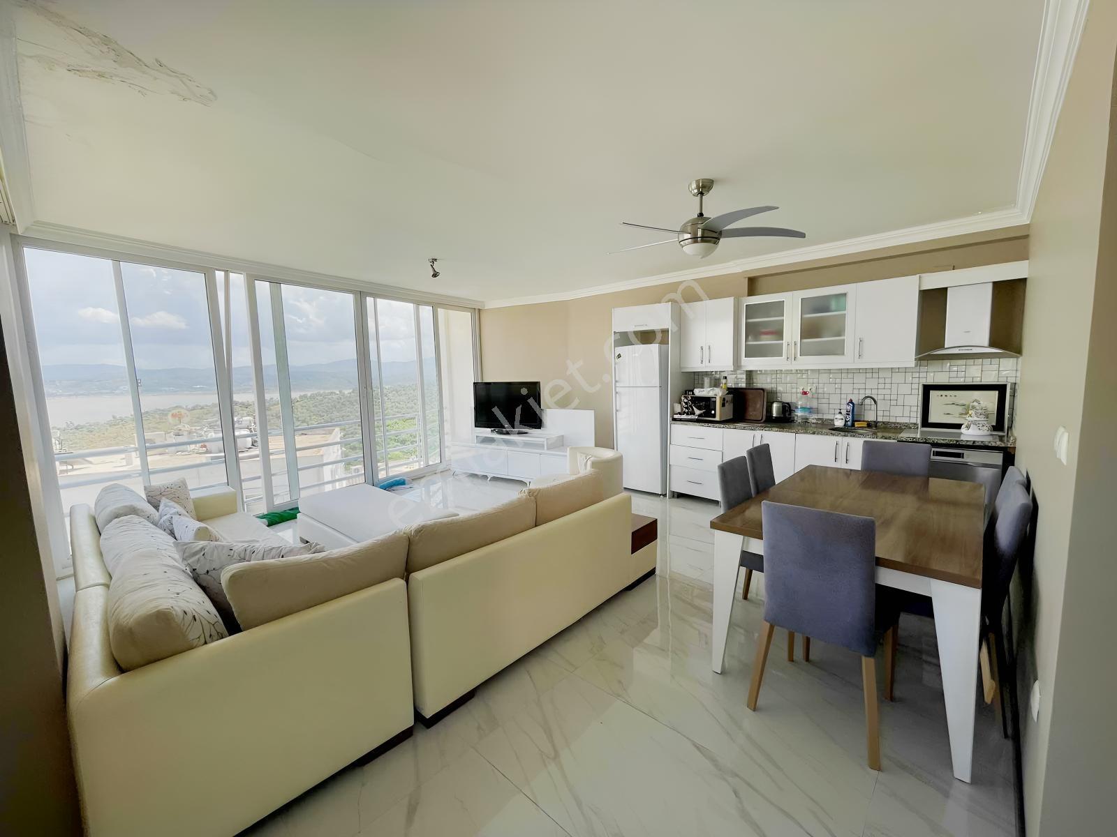 Boğaziçi Adabükü Manzaralı Havuzlu Site İçerisinde Kiralık Daire - Görsel 28