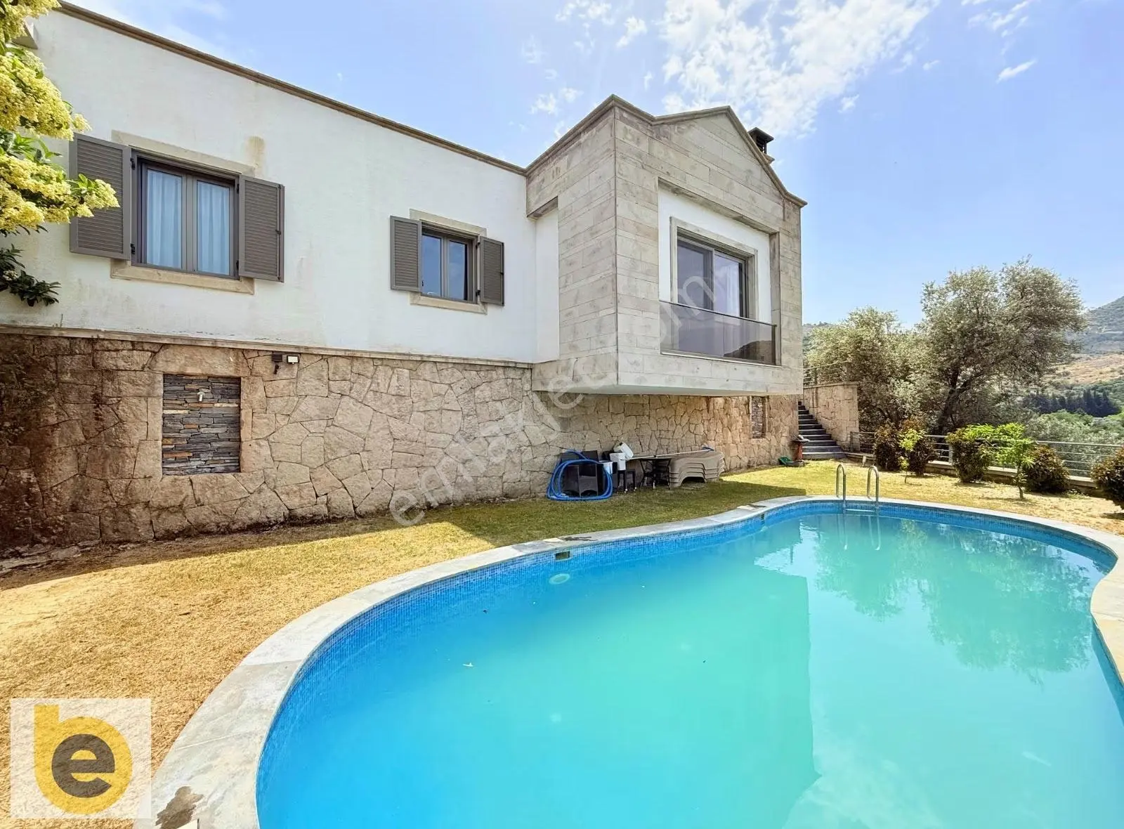 Yalıkavak'ta Havuzlu Doğa Manzaralı Tek Katlı 3+1 Satılık Villa - Görsel 5