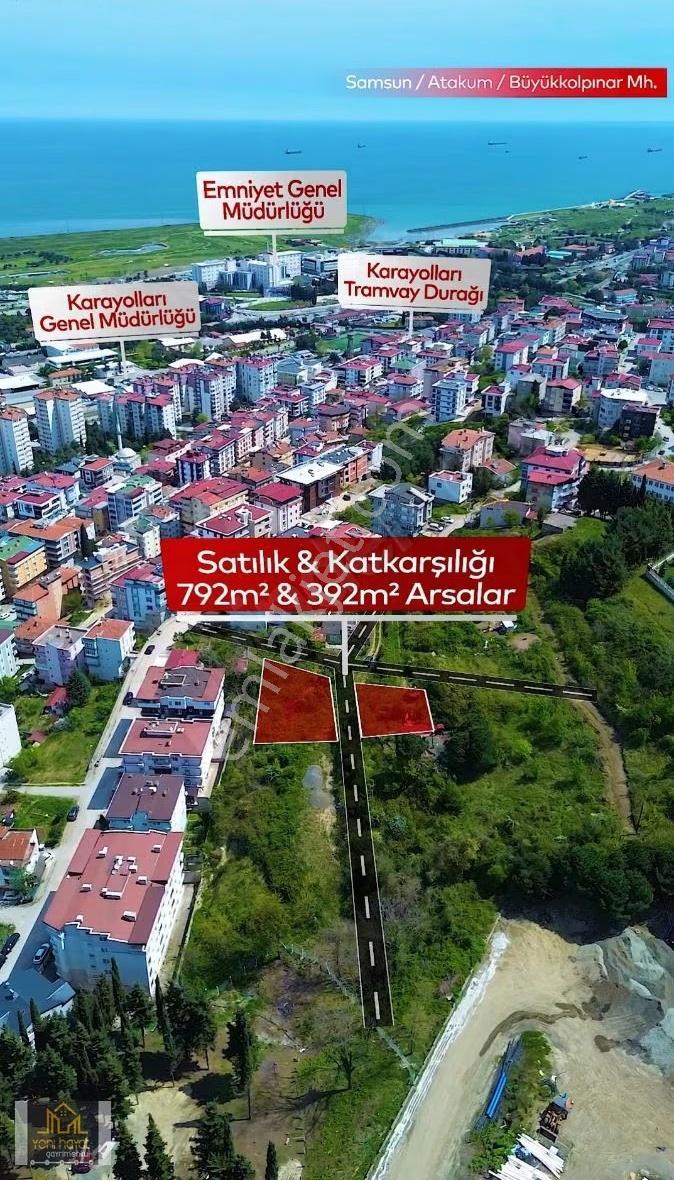 Atakum Esenevlerde Deniz Manzaralı 792 M² Satılık Arsa - Görsel 3
