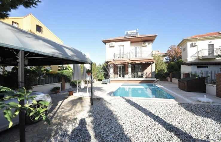 Acil!!!!!çalış Plajı'na Yakın Satılık 3+1 Havuzlu Müstakil Villa - Görsel 14