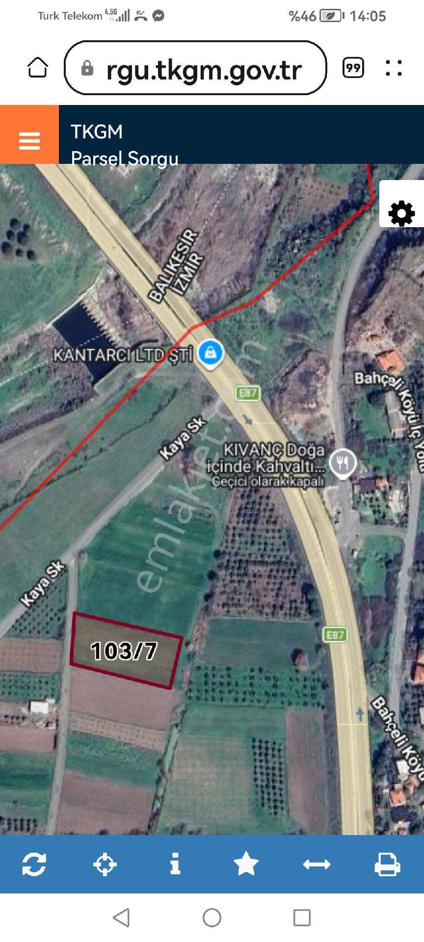 Harika Konumda Yatırımlık Tarla