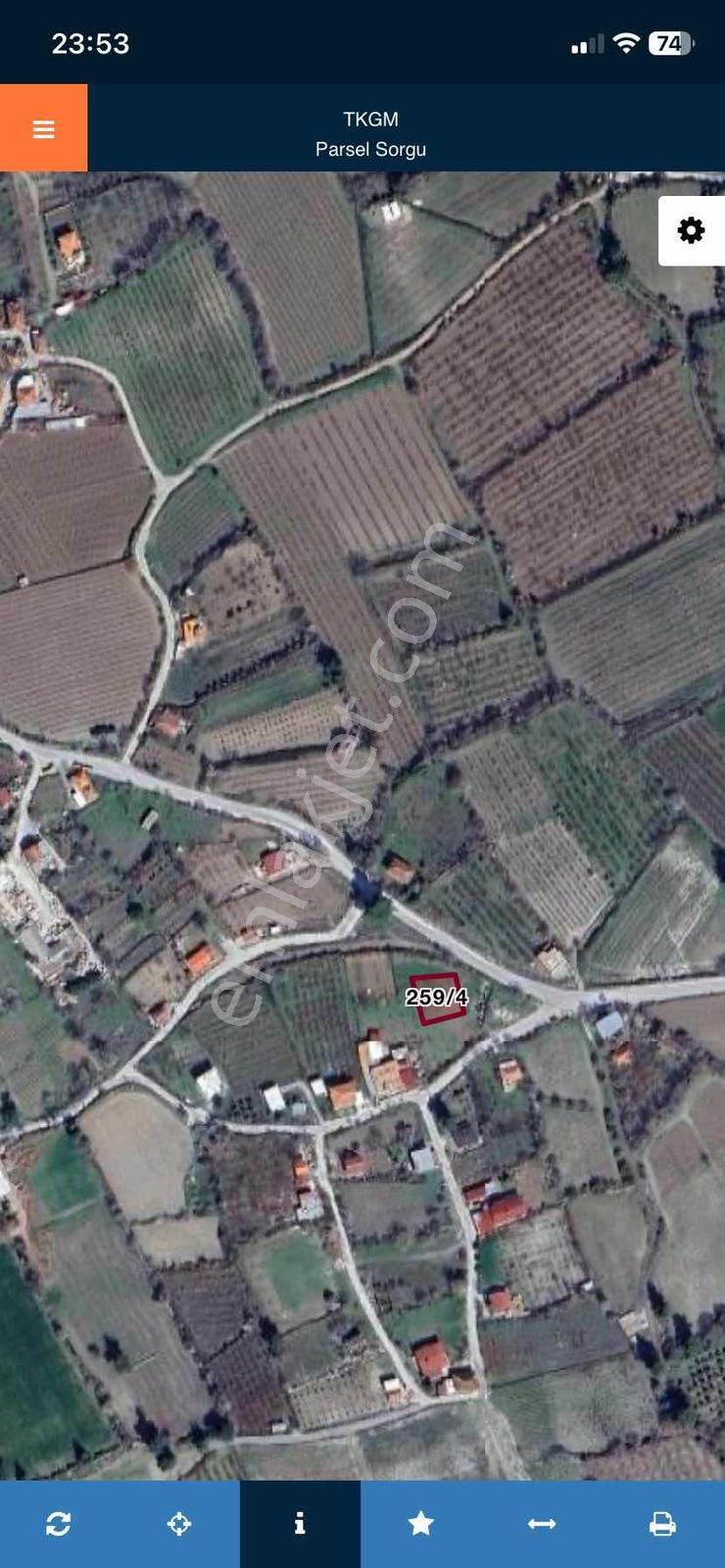 Honaz Kızılyerde Müstakil Ev Yapımına Uygun Arsa