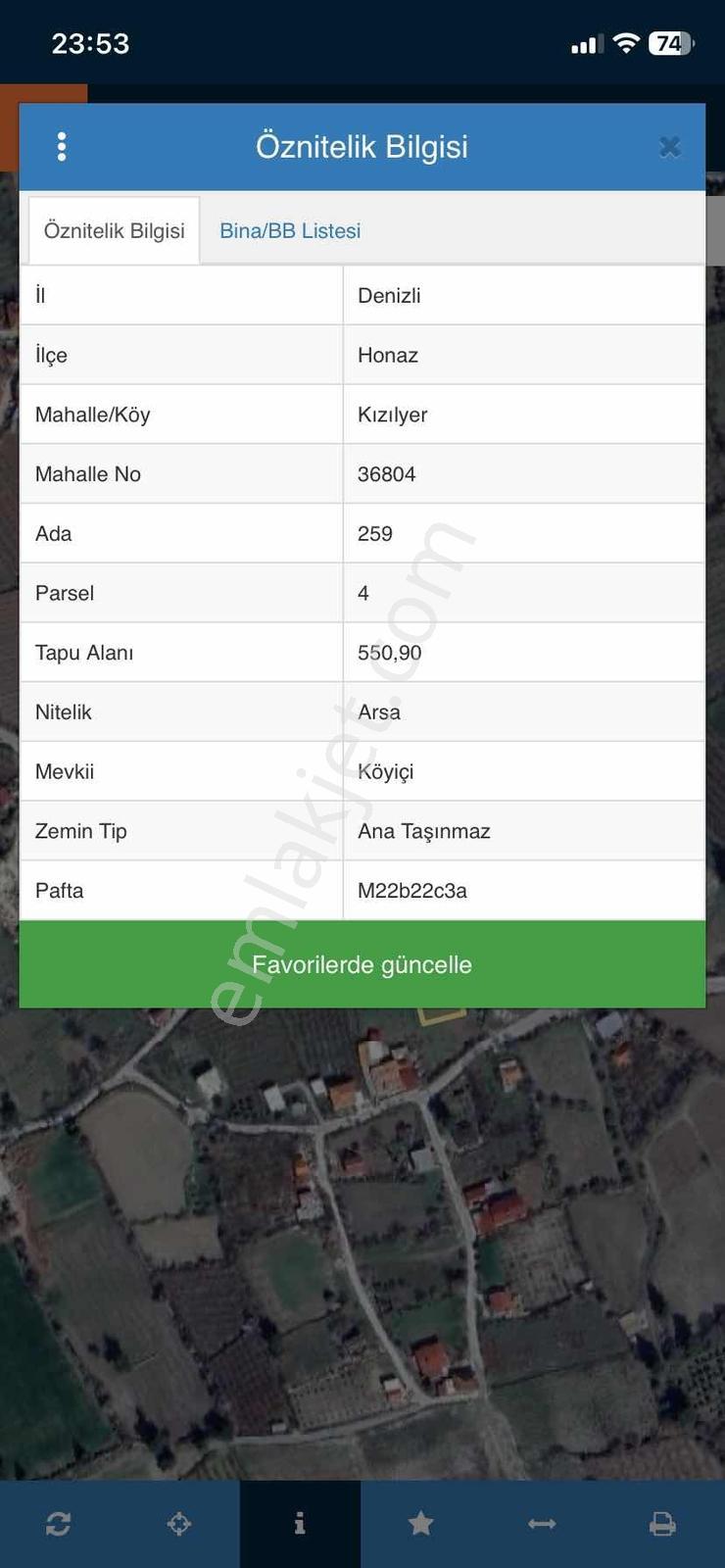 Honaz Kızılyerde Müstakil Ev Yapımına Uygun Arsa - Görsel 2